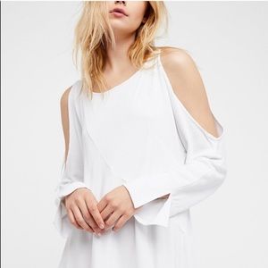 Free People Clear Skies Cold Shoulder Dress